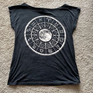 3/$15 Charming Charlie Zodiac Tee